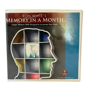 Ron White Memory in a Month 6-CD Audio Program Memory Improvement Course 2008